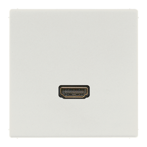 Розетка HDMI JUNG LS 990, светло-серый