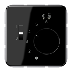 JUNG CD 500/CD plus Черный Регулятор теплого пола, 10(4)А