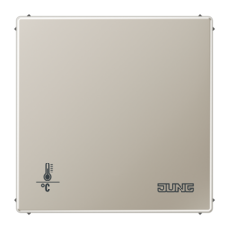 JUNG KNX LS 990 Edelstahl Комнатный термостат с внешним датчиком температуры без управления