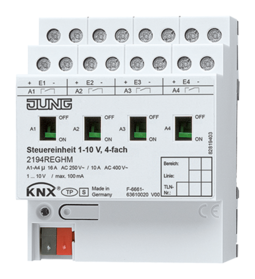 JUNG KNX Блок управления 1-10 B, 4гр